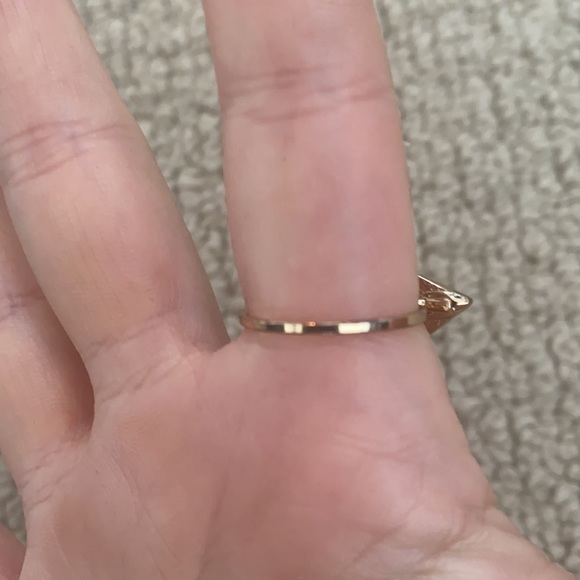 Vintage Triangles ring/toe ring. Double triangle ring/toe ring. - Picture 13 of 14